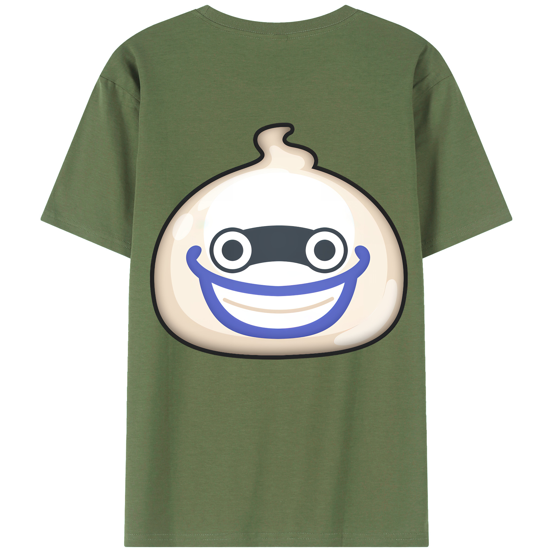 （画像用） 妖怪ウォッチ Yo-kai Watch 綿100％ メンズ半袖Tシャツ（バックプリント） 通気性